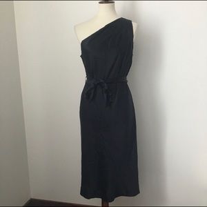 Elegant 💯 Silk One-Shoulder Cocktail Dress 👗 12